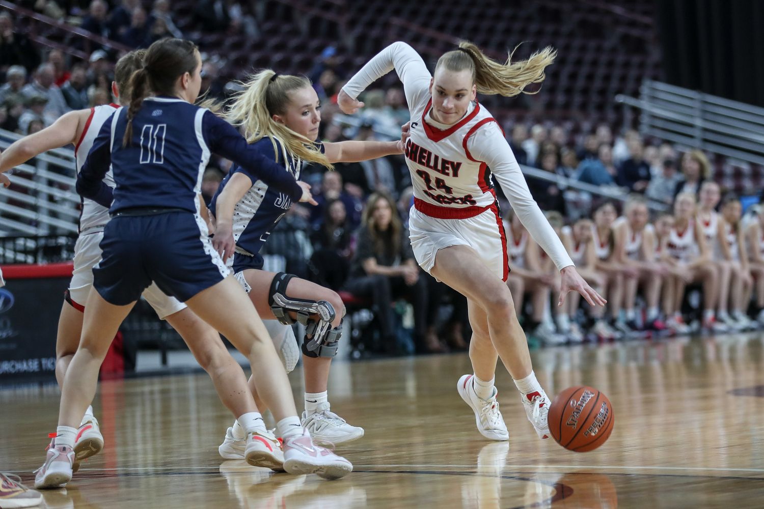 shelley skyline idaho girls basketball state championship 2024 Orr2